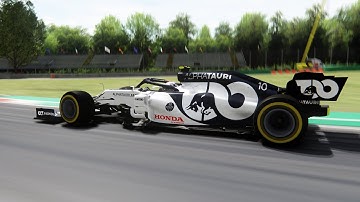 [Assetto Corsa] AlphaTauri  AT01 mod onboard and TVcam