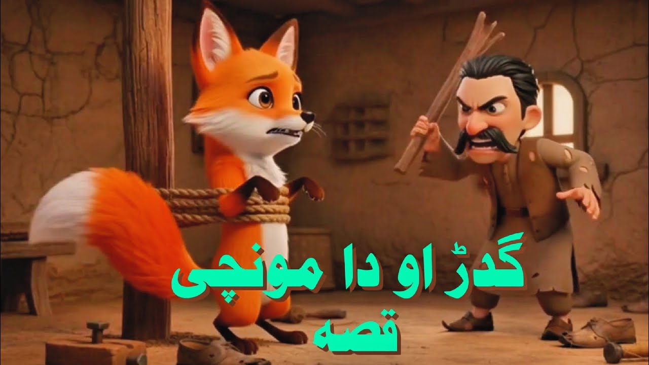 Pashto kahani | gedar ao da monche qissa | گدڑ او دا مونچی قصہ