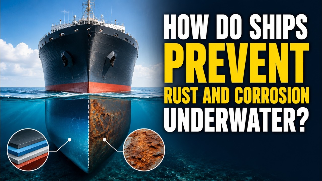 How Do Ships Prevent Rust and Corrosion Underwater? - YouTube