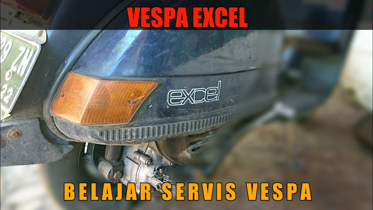 Vespa excel Original - YouTube