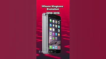 Evolution Of IPhone Ringtone 2007 2023 