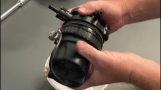 HOW TO CHANGE a DIFFERENT FUEL FILTER  Don’t DO THIS!!