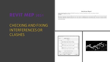 REVIT MEP 2021 - STEP BY STEP TUTORIAL 21 - CHECKING AND FIXING INTERFERENCE CONDITIONS