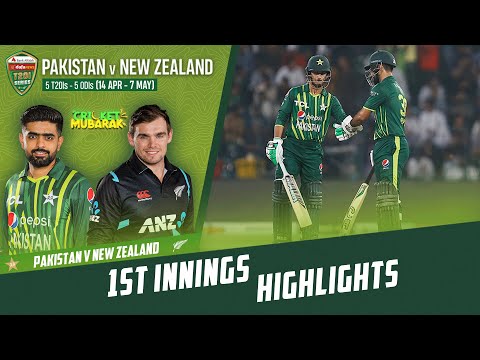 1st Innings Highlights | Pakistan vs New Zealand | 1st T20I 2023 | PCB | M2B2T