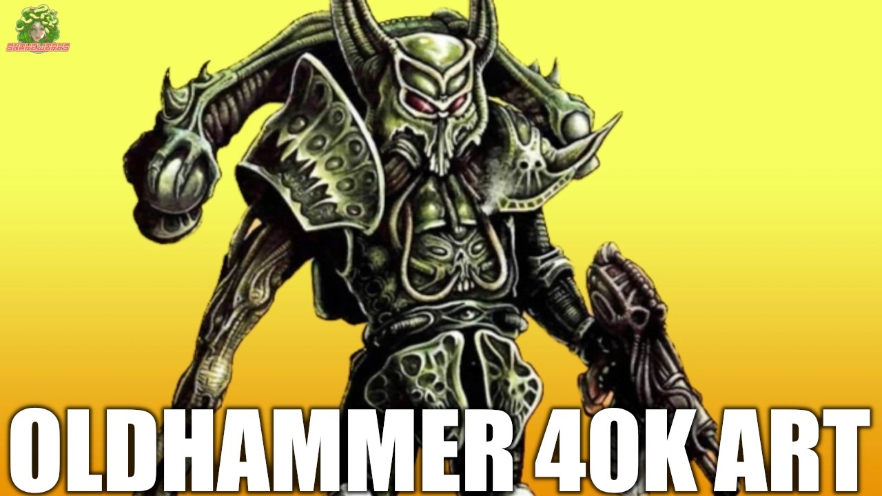 OLD Warhammer ART is WILD! - Rogue Trader era artwork