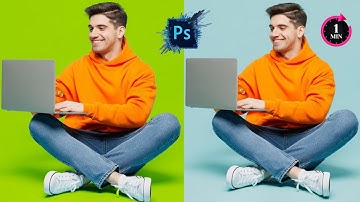 How to Change Background Color in Photoshop in 60 Seconds | How to Adobe