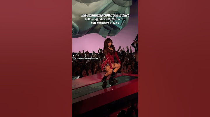 @lalalalisa_m at VMA’s 2024! follow @EditionByMisha for full VIDEOS! #lalalisa #lisa #vmas2024