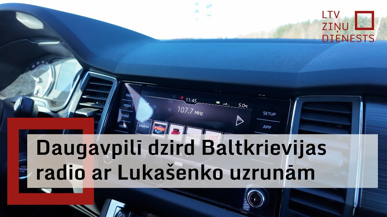 Daugavpilī uztverams Baltkrievijas radio; aktualizē Latvijas informatīvās telpas stiprināšanu