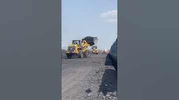 LIUGONG 5 TONS WHEEL LOADER #liugong #loding #working #coal #video #mining #reels #viral #story #jcb