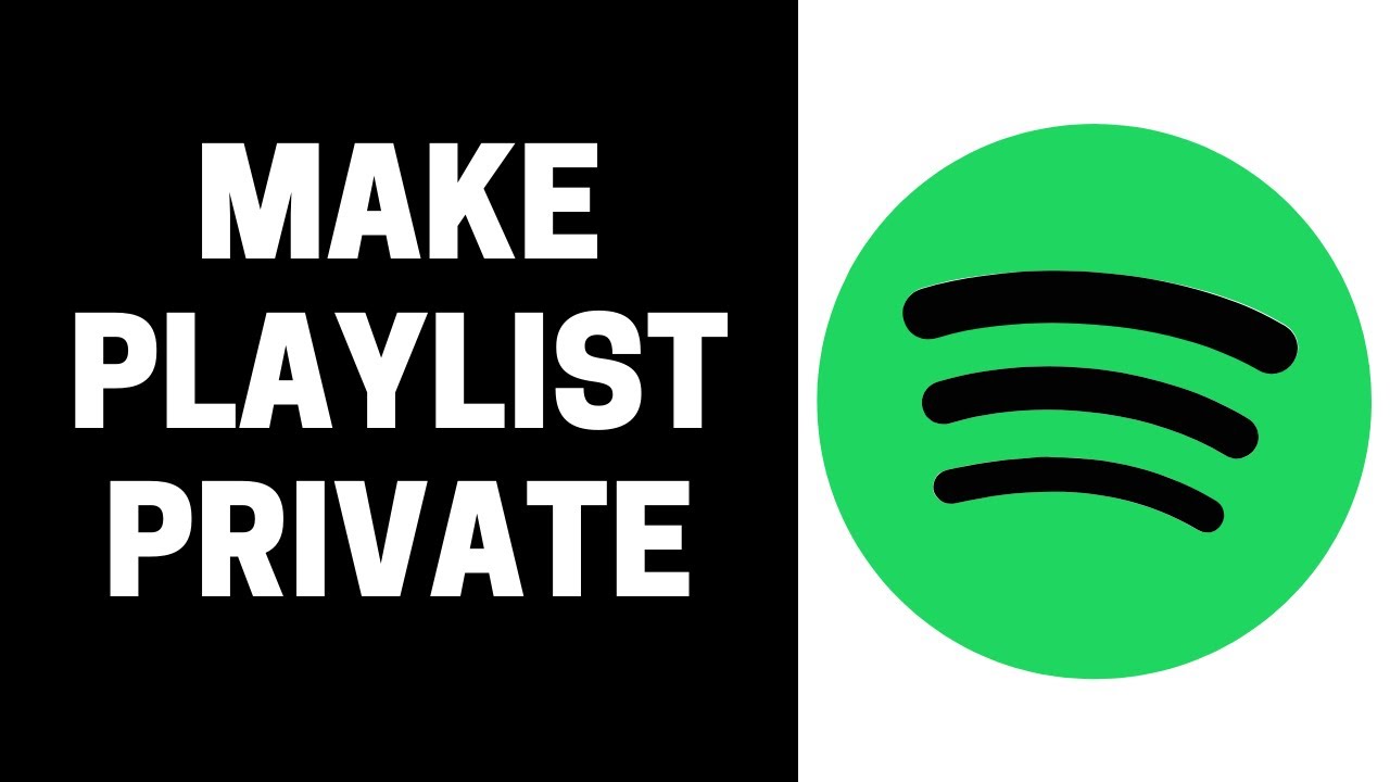How to Make Spotify Playlist Private (2021) - YouTube