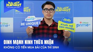 Video thumbnail of "Thanh Sơn | Đinh Mạnh Ninh thừa nhận không có tiền mua bài của thí sinh | Bài Hát Hay Nhất 2022"