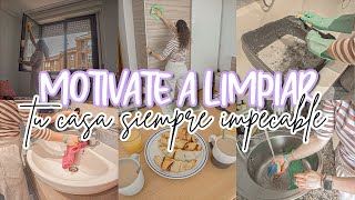 DÍA MUY PRODUCTIVO TE ACOMPAÑO A LIMPIAR LA CASA  | MUCHA MOTIVACIÓN | A MI MANERA