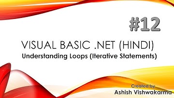 Understanding Loops in Visual Basic .NET (Hindi)