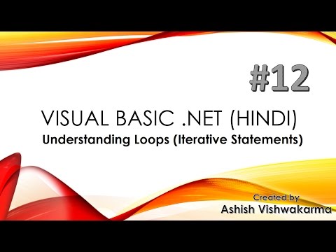 Understanding Loops in Visual Basic .NET (Hindi)