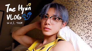 [TXT-LOG] TAEHYUN IN U.S. l 끊임없는 식사와 토크가 공존하는 태현이의 브이로그 🐿️✨