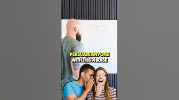 Persuade anyone with this phrase! #influnce #hypnosis #hypnotic #languagepatterns #persuade