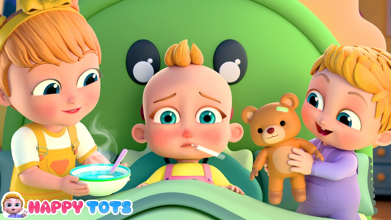 Baby is Sick Song 🤒 Sick Song & More Boo Boo 🩹 Nursery Rhymes