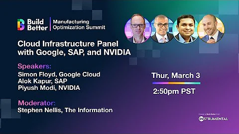Build Better 2022: Cloud Infrastructure Panel with...