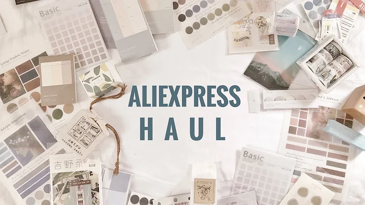 stationery haul  // JIANWU store