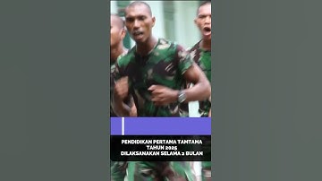 PENDIDIKAN TAMTAMA THN 2025 SELAMA 2 BLN #resimennemiser #tipsseleksitni #tniad #army