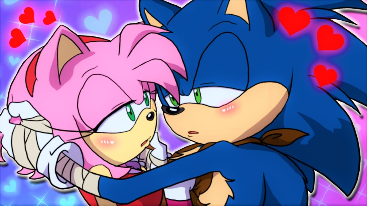 Sonic e Amy - Sonamy Movie: Offscreen Kiss 😘 di