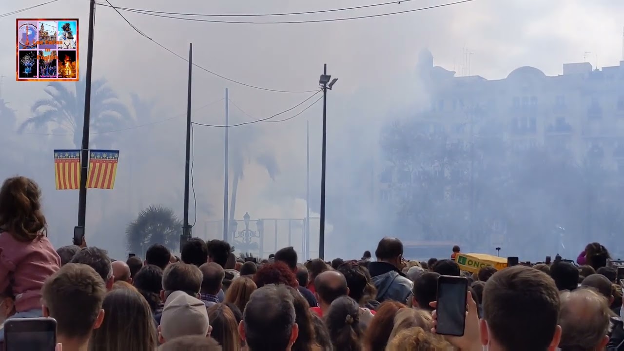 Mascletà by Pirotecnia Mediterràneo - Sunday 27th February 2022 