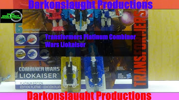 Transformers Platinum Combiner Wars Liokaiser Review