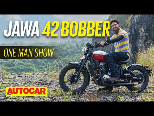 2022 Jawa 42 Bobber review - One man show | First Ride | Autocar India class=