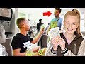 WE TIPPED $1000 TO WAITERS!  **emotional**