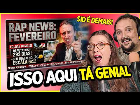 Mc Sid - Rap News: Fevereiro (Videoclipe Oficial) - QUEM É O MEU BEBÊ REACT