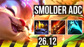 SMOLDER & Pyke vs CAITLYN & Lux (ADC) | KR Grandmaster | 26.12