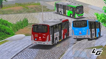 🔴[OMSI 2] Caio Apache Vip IV MIDI OF-1519 BlueTec 5 | padrão SP - Mapa Vale do Aço - ida e volta