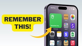 This NEW iPhone Shortcut is AWESOME for Memory Loss!
