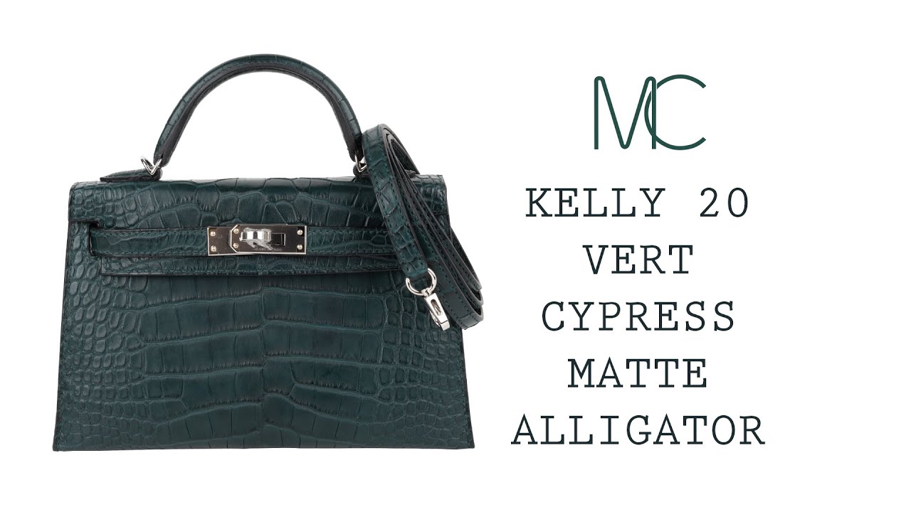 hermes kelly vert cypress