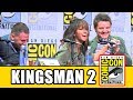 KINGSMAN THE GOLDEN CIRCLE Comic Con - Taron Egerton, Halle Berry, Channing Tatum