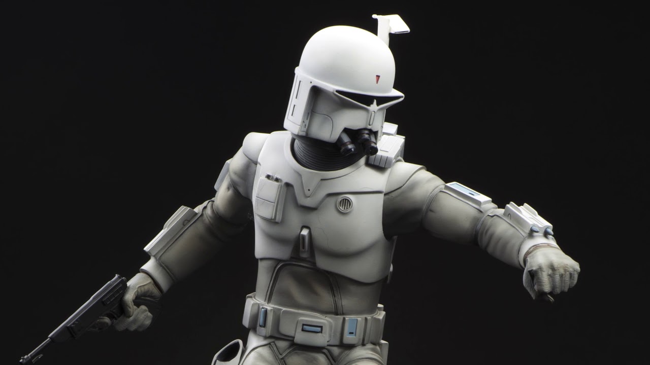 Sideshow Ralph Mcquarrie Boba Fett Statue Youtube