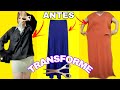 REFORMEI minhas ROUPAS com 3 ideias de CUSTOMIZAÇÃO | Diy de transformação de roupas