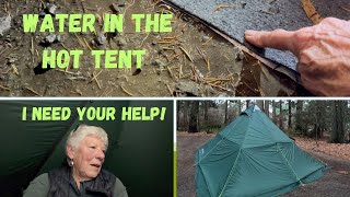 Water in the Hot Tent- I need your help plus a review of the Isola 4 tent and the Firehiking stove