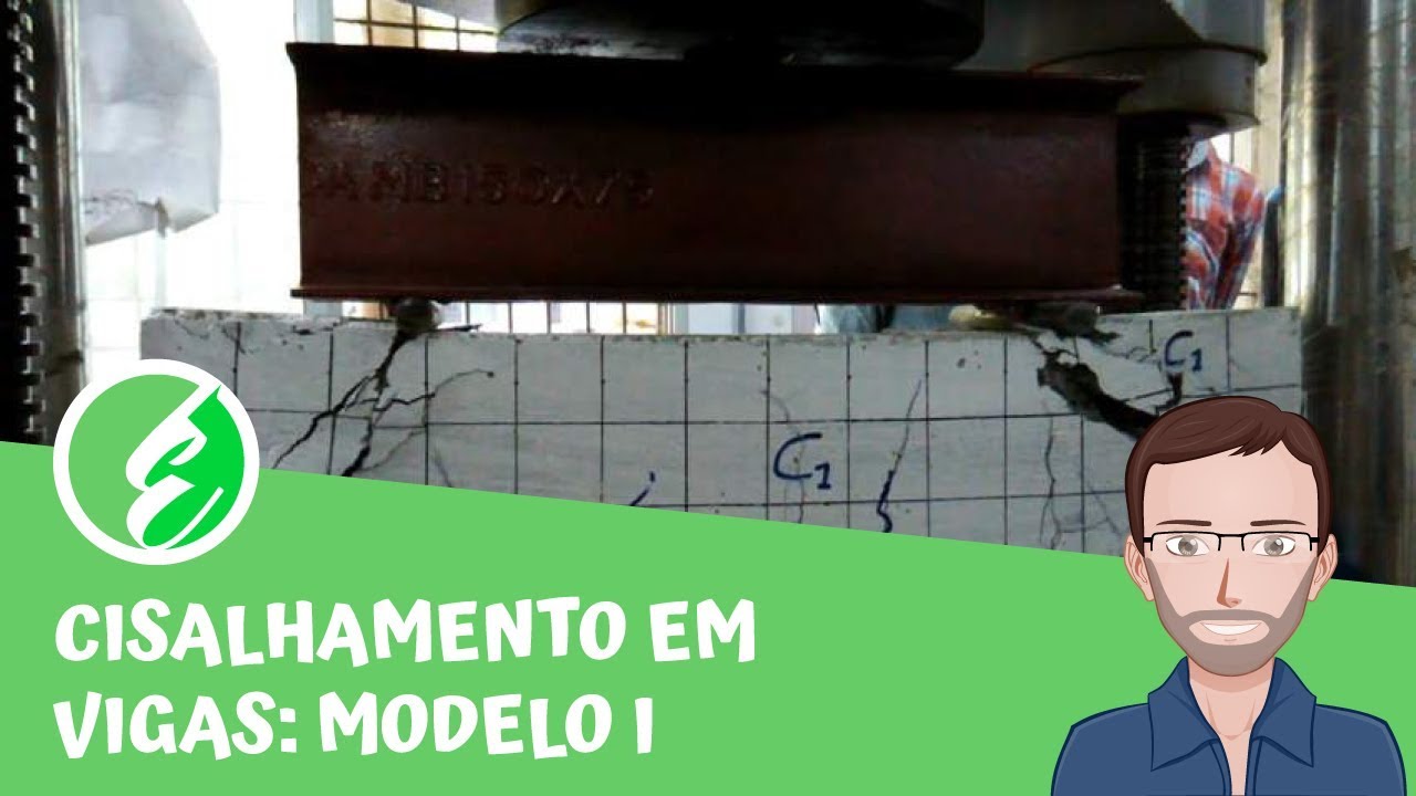 Dimensionamento de estribos pelo modelo I da NBR 6118 [Exercício]