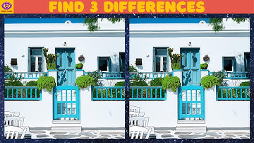 【Find the Difference】 Brain Game Puzzle - Part 210