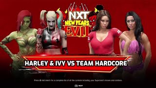 Harley & Ivy vs Team Hardcore!!