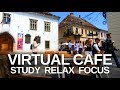 [4k] Coffee Shop Ambience - 1 hour of Relaxing Sounds of Cluj, Romania