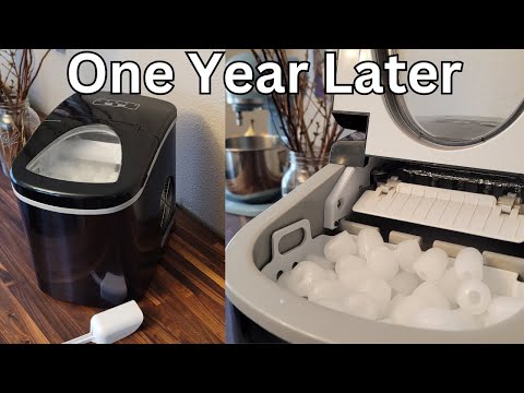 Costco Frigidaire Countertop Ice Maker 26lbs - One Year Later!