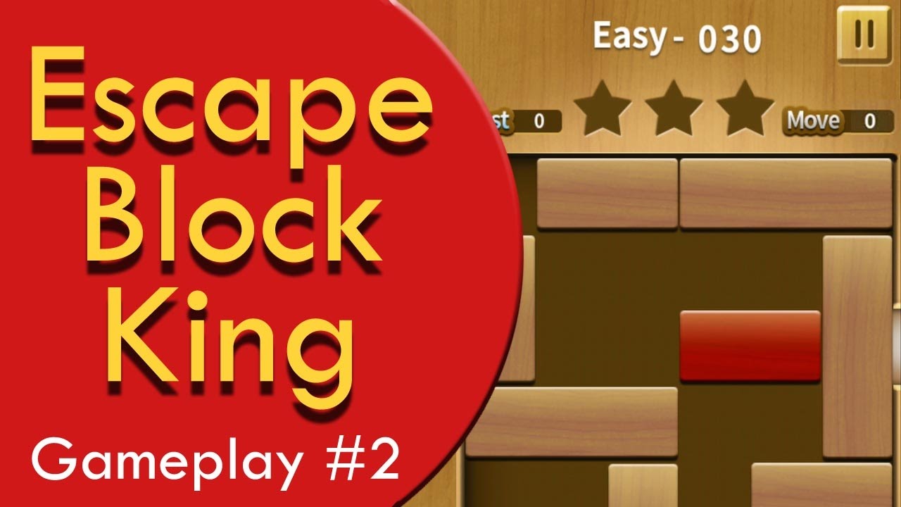 Escape Block King (Easy 11-30) เกมเลื่อนไม้ | Gameplay#2