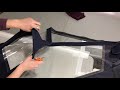 Remplacer le remplacement de la vitre en vinyle pour fentre de bateau diy