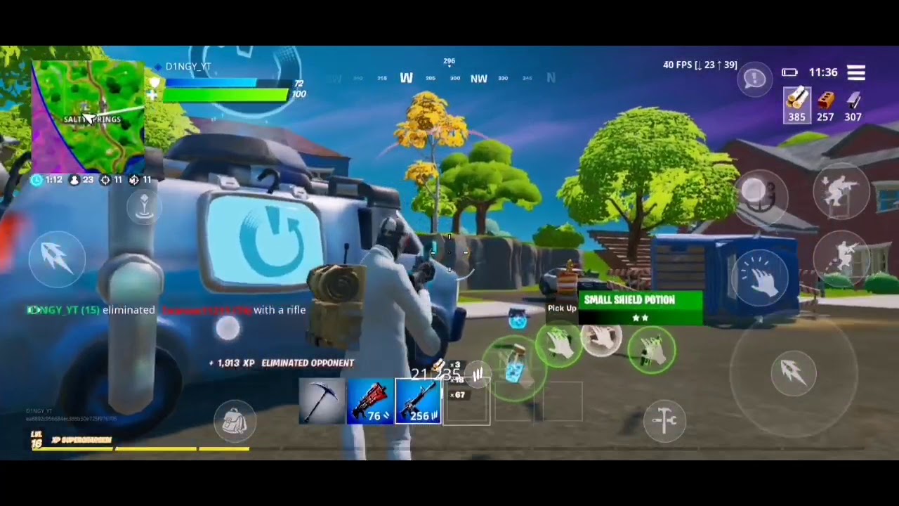 Dropped a 20 bomb on Fortnite Mobile!💥CRAZY SNIPES💥 - YouTube