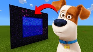 How To Make A Portal To The Secret Life of Pets 2 Dimension in Minecraft!