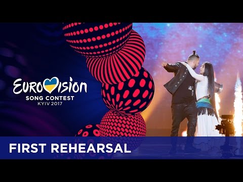 Joci Pápai - Origo (Hungary) First rehearsal in Kyiv