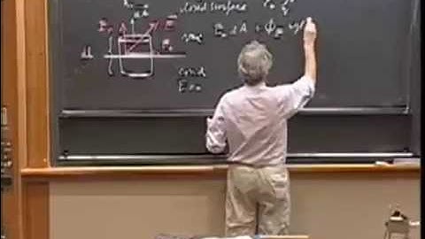 Lec 16: Interactions of EM Waves with Perfect Conductors | 8.03 Vibrations and Waves (Walter Lewin)