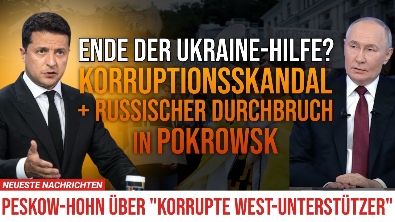 UKRAINE: Russischer Durchbruch & Korruptions-Beben in Kiew: Bricht die Ukraine jetzt zusammen?